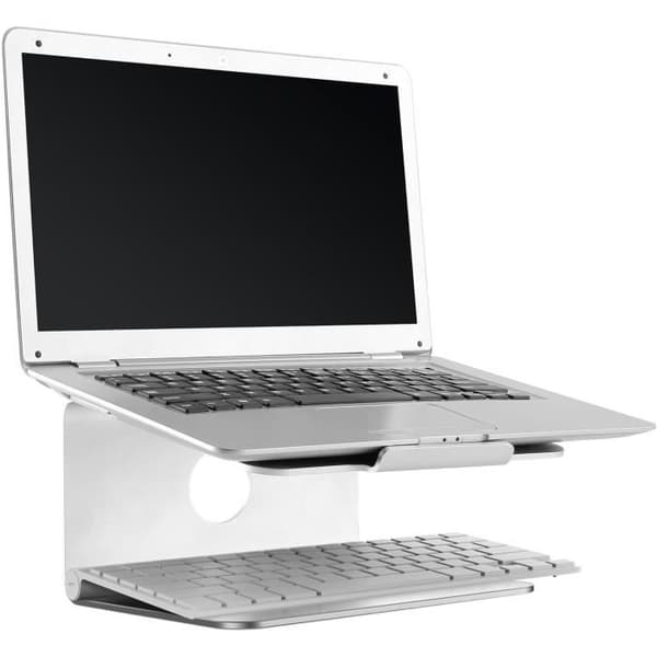Stöd för upphöjning - RICOO - MTS-02 - Aluminium Silver - 360° rotation - Kompatibel med 11-15 tum