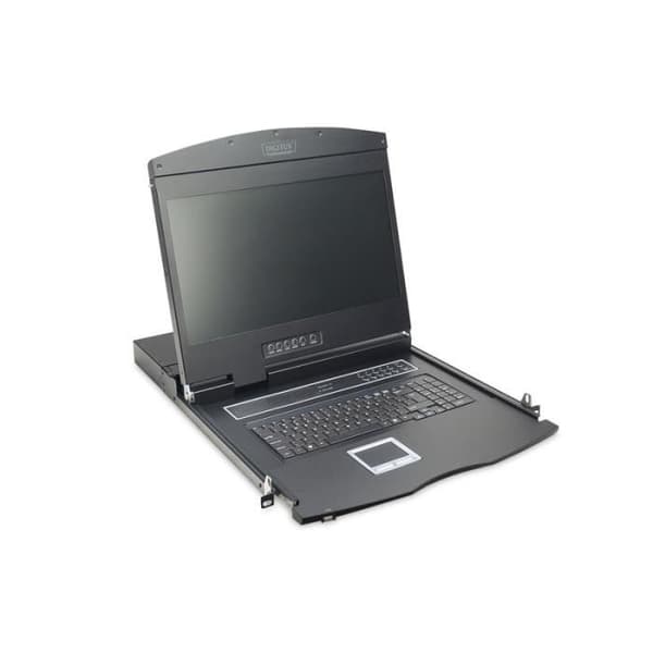 TFT-skärm - Digitus - DS-72211-5GE - 48,3 cm (19") - 1366 x 768 pixlar - Inbyggd KVM