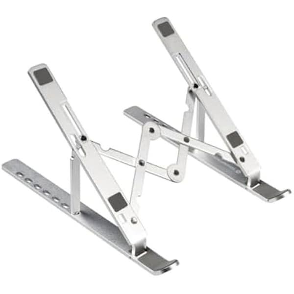 Kylstöd - CONCEPTRONIC - THANA04S - Fällbar - Justerbar höjd - Halkfri Silver