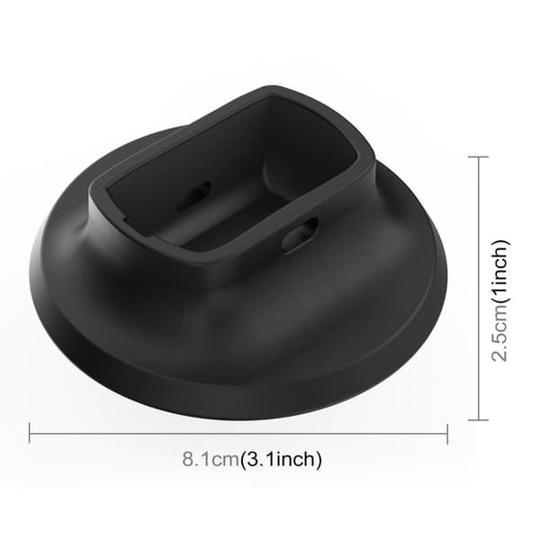 INF Musta silikonipohja Insta360 X5 panoraamakameralle