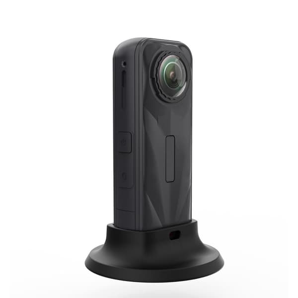INF Musta silikonipohja Insta360 X5 panoraamakameralle
