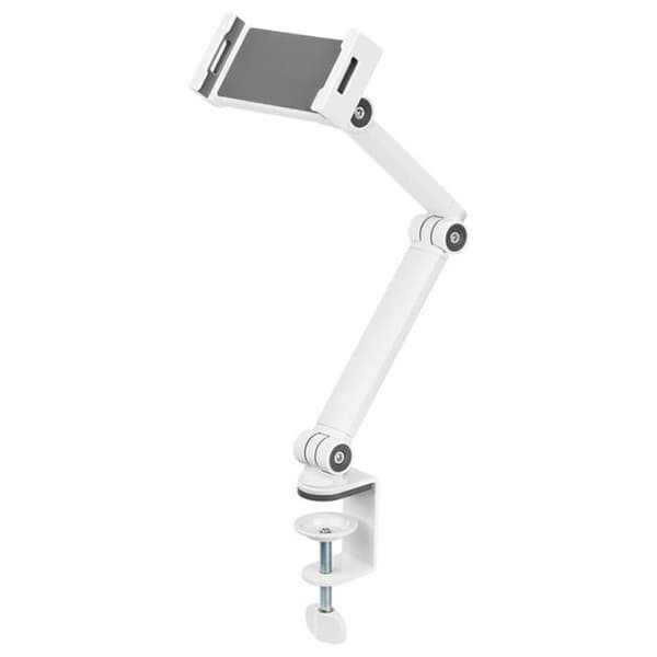 PC-stöd - stöd för surfplattor Neomounts produkter eur Tablet Desk CLAMP (Lämplig från 4.7IN UPP till 12.9IN) Vit