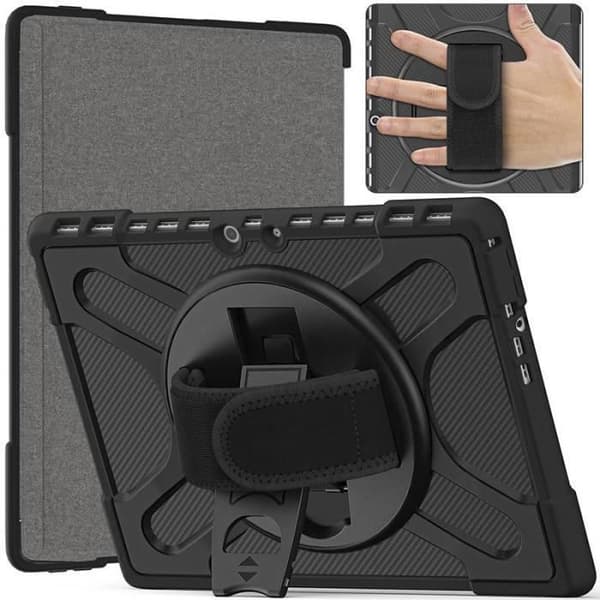 ATLANTA DEFENDER Skyddsfodral till Microsoft Surface Pro 8 - Svart