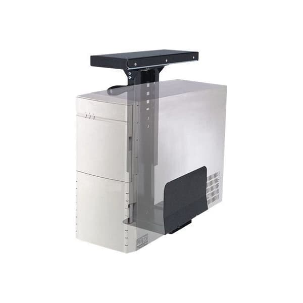 Datorstöd - NEWSTAR - CPU-D250BLACK - Vertikal - 540 x 230 mm - Kapacitet 30 kg
