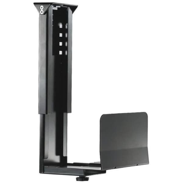 NEWSTAR datorstöd - Monterbar under skrivbord - Svart - Justerbar höjd 39-54 cm