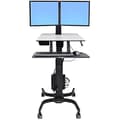 Miniatyrbild 1 av 2: Ergotron WorkFit-C 24-214-085 Stöd för TV/Dator/Laptop/Tablet/Dator Skärm Svart