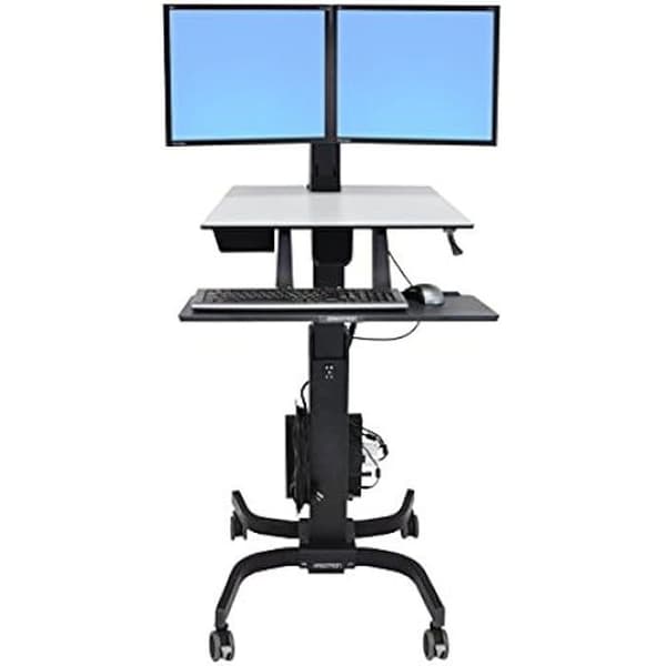 Ergotron WorkFit-C 24-214-085 Stöd för TV/Dator/Laptop/Tablet/Dator Skärm Svart