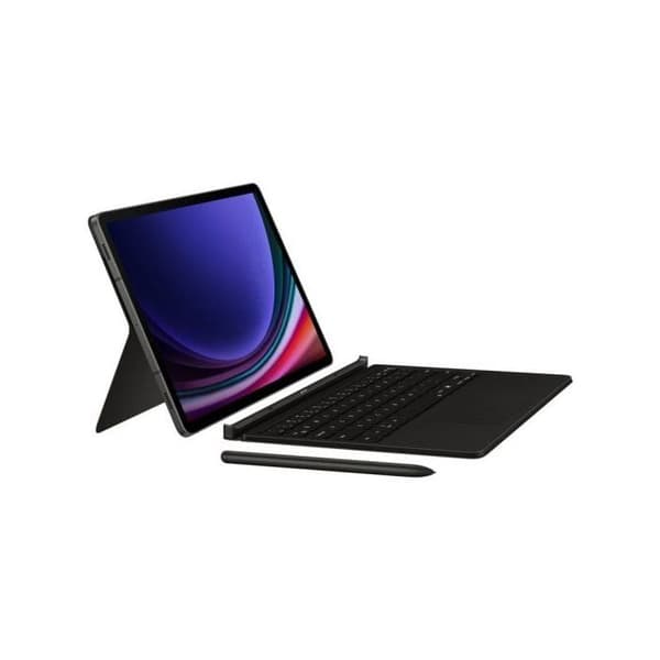 Samsung Book Cover med svart tangentbord för Galaxy Tab S9