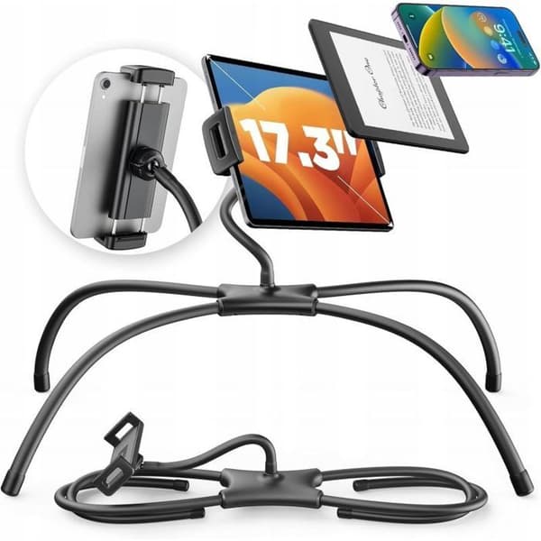 Support pc - support tablet Skrzynkazdrewna Stöd flexibel för tablet, telefon, Nintendo Switch, Rog Ally/Q2t