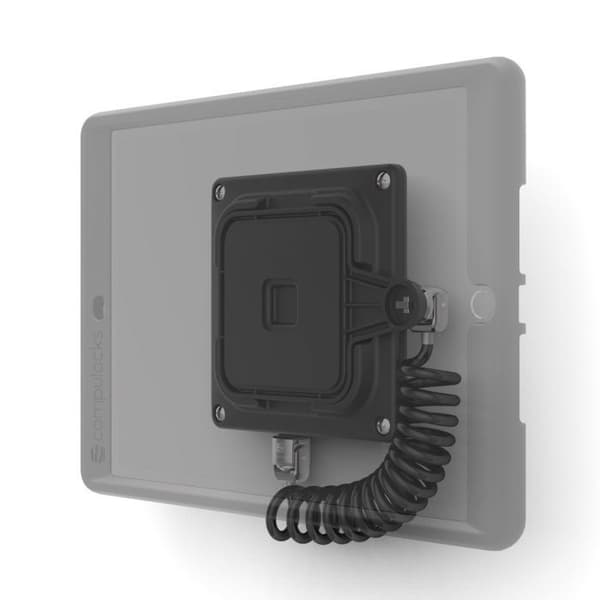 Stödmur Magnetisk - COMPULOCKS - MNTXWM01 - Låsbart - Galvaniserat Stål - Svart