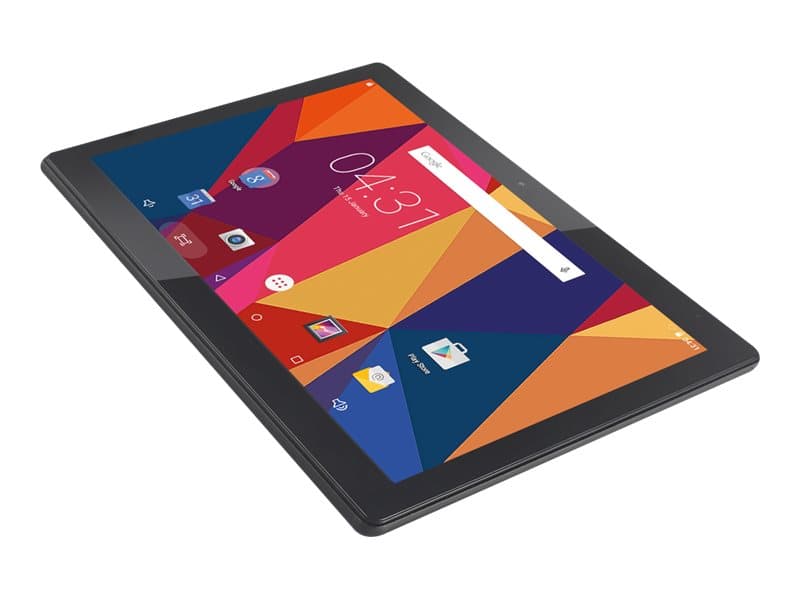 Hannspree Hercules 2, 25,6 cm (10.1"), 1280 x 800 pixlar, 16 GB, 2 GB, Android 7.0, Svart