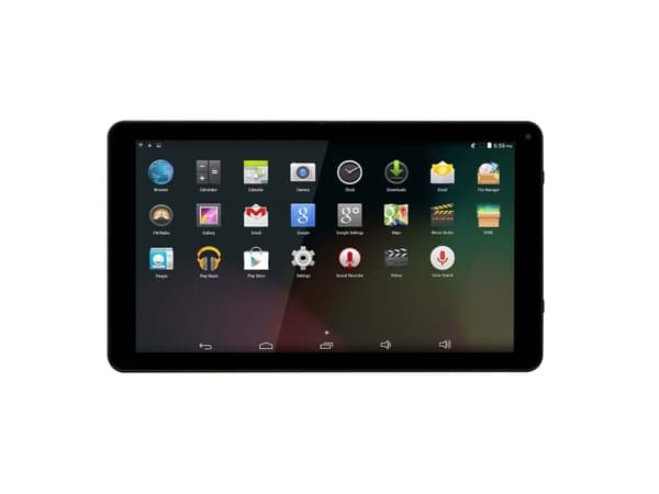 DENVER TAQ-10252 - Surfplatta - Android 8.1 (Oreo) Go Edition - 8 GB - 10.1" (1024 x 600) - microSD-ingång