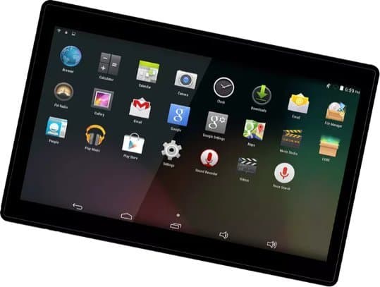 DENVER TAQ-10252 - Surfplatta - Android 8.1 (Oreo) Go Edition - 8 GB - 10.1" (1024 x 600) - microSD-ingång
