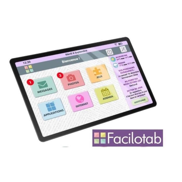 FACILOTAB L Galaxy (WiFi 2019) Touch pad til seniorer