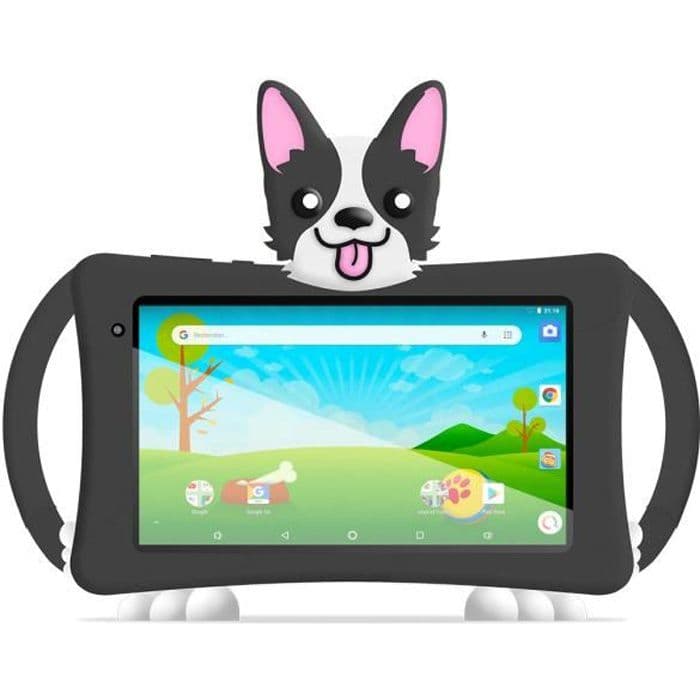LOGICOM Child Touch Tablet - LOGIKIDS5 16GB - 7 - 1 GB RAM - 16 GB Storage - Android 8.1 Oreo - Svart