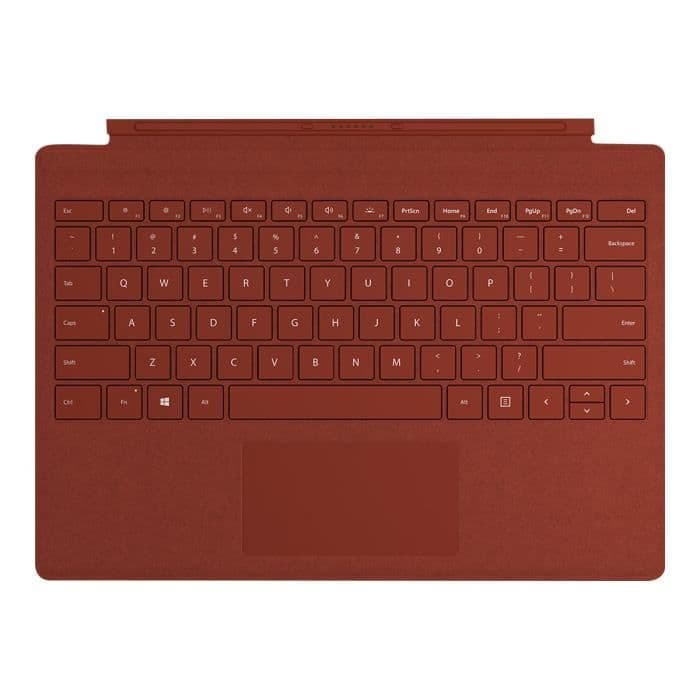 Microsoft Surface Signature Type Cover Surface Pro-tastatur - rød
