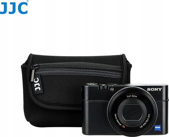 JJC Compact Camera Case / Neopreeninen suojus / Oc-r1bk