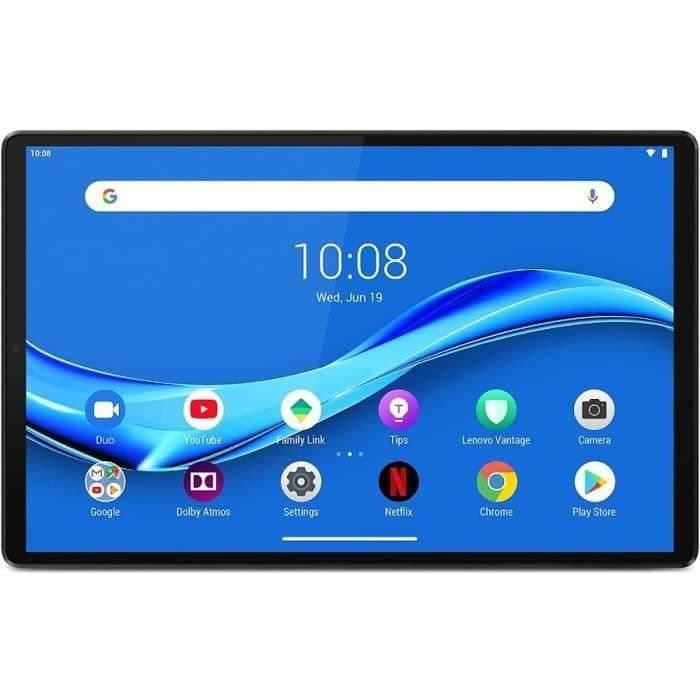 LENOVO 10 '' FHD Touch Tablet - 4 GB - 64 GB - Android 9 Pie - Svart