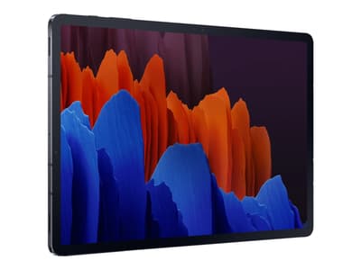 Samsung Galaxy Tab S7+ - Surfplatta - Android - 128 GB - 12.4" Super AMOLED (2800 x 1752) - microSD-kortplats - Mystic Black
