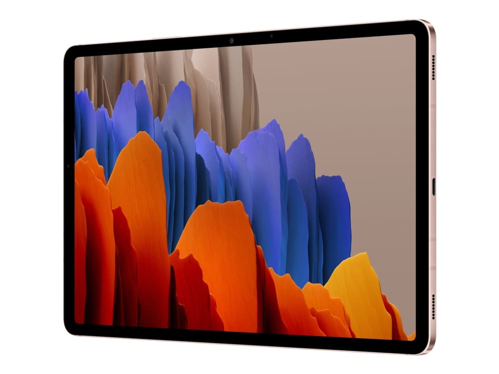 Samsung Galaxy Tab S7 - Surfplatta - Android - 128 GB - 11" LTPS (2560 x 1600) - microSD-kortplats - 4G - mystisk brons