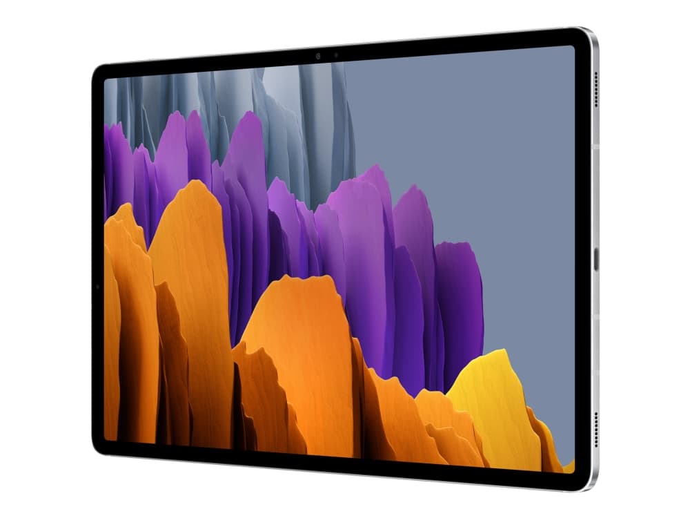 Samsung Galaxy Tab S7+ 5G SM-T976B, 31,5 cm (12.4"), 2800 x 1752 pixlar, 256 GB, 8 GB, Android 10, Silver