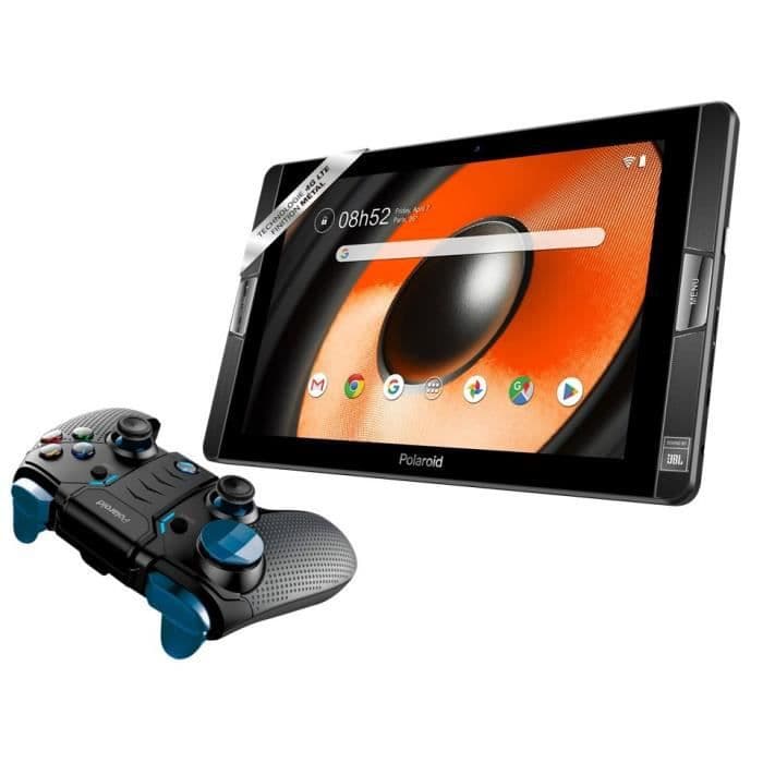 POLAROID Atomic 500 Game Touchscreen Tablet - 10.1 - 2 GB RAM - 32 GB lagring - Android 8.0 Oreo - Svart + Bluetooth Joypad