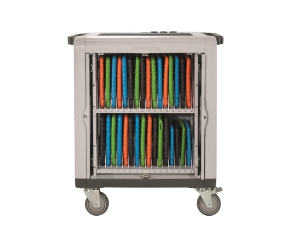 Parat 832.530-999, Multimediavaunu, Antrasiitti, Valkoinen, Muovi, Terästä, Tabletti, 33,8 cm (13.3"), 2 hyllyä