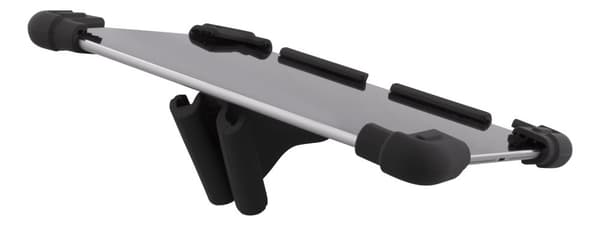 Case in silicone for 9-11.6" tablets, stand, black