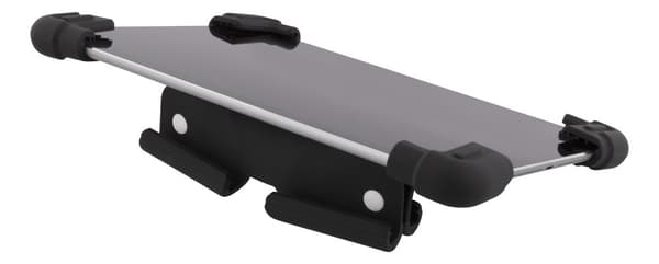 Case in silicone for 9-11.6" tablets, stand, black