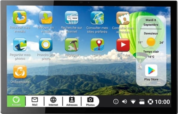 Ordissimo - Surfplatta - Android 10 - 64 GB - 10.1" (1920 x 1200)