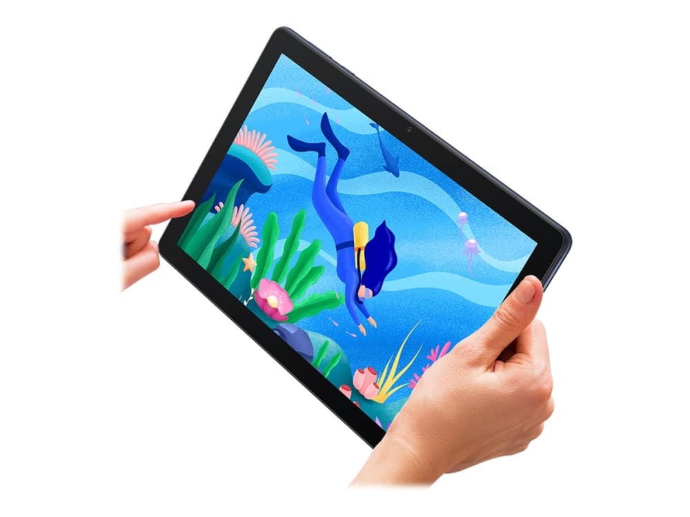 Huawei MediaPad MatePad T 10, 25,6 cm (10.1"), 1280 x 800 pixlar, 32 GB, 2 GB, Android 10, Svart, Blå