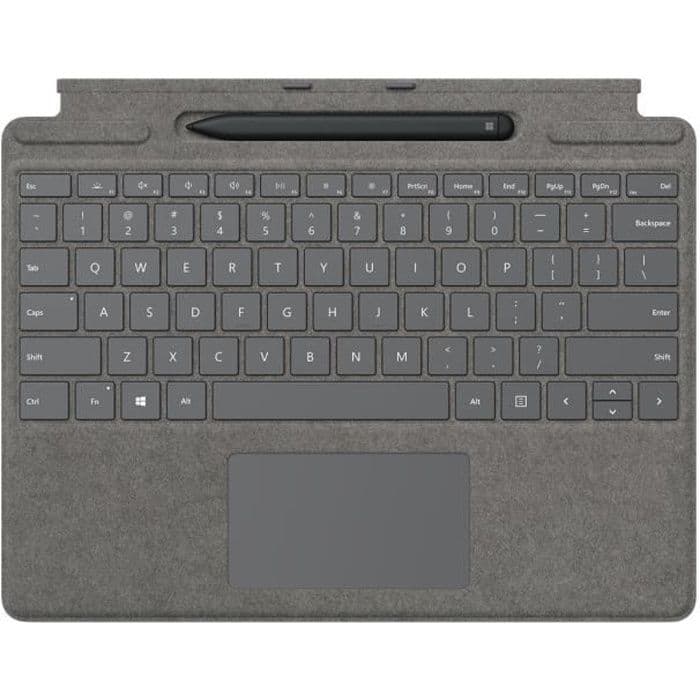 Microsoft Surface Madina - Tangentbord och pennkombination för Surface Pro X - Antracit