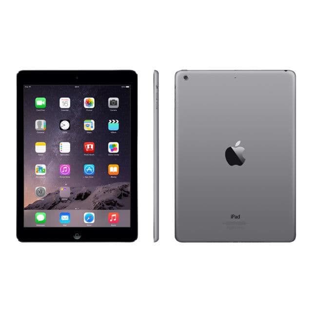 iPad Air (2013) 16 Go - WiFi - Space Grey - Uden Sim-port, renoveret