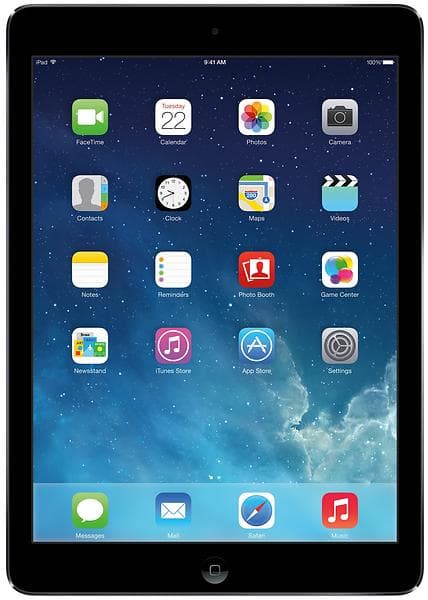 iPad Air 16GB - 1 År Garanti Begagnad i Nyskick - Svart