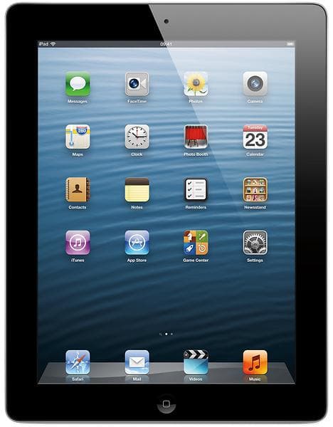 iPad 4 16GB - 3 Månader Garanti Begagnad i Nyskick - Svart