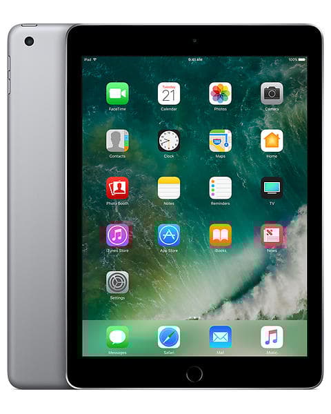 iPad 9.7" 32GB (6th Gen) - 1 År Garanti Begagnad i Nyskick - Svart