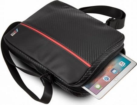 BMW BMTB10CAPRBK Tablet Bag 10" Carbon / Red Stripe