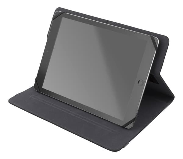 Universal tablet case 9/10.1" integrated stand, rotate