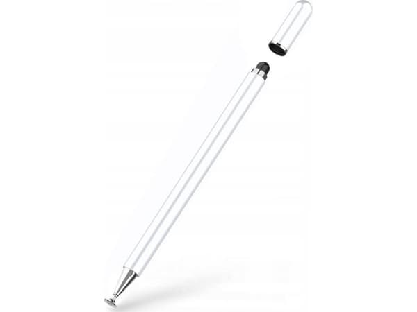 Tech-Protect TECH-PROTECT CHARM STYLUS PEN WHITE/SILVER