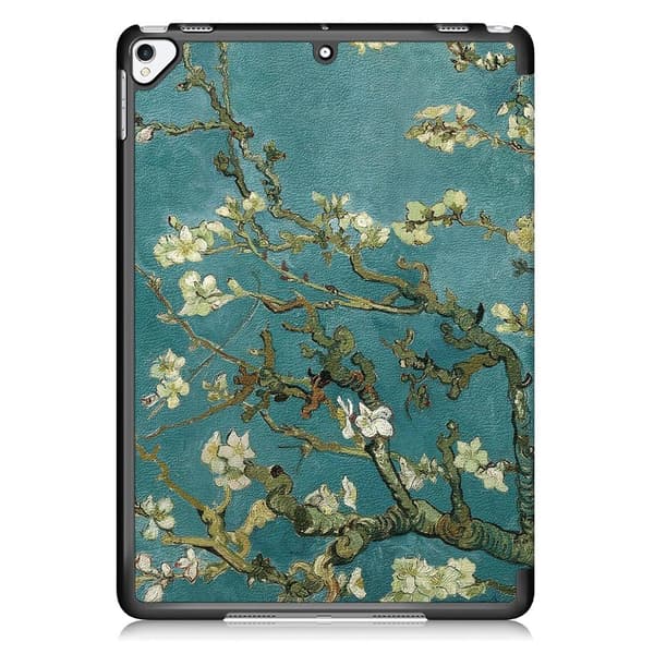 iPad 10.2 2019/2020/2021 Fodral Tri-Fold Peach Blossom