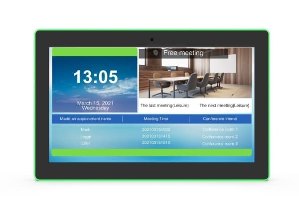 ALLNET Meetingraum RGB LED-nettbrett 15 Zoll RK3288 Android 8110 og NFCRFID