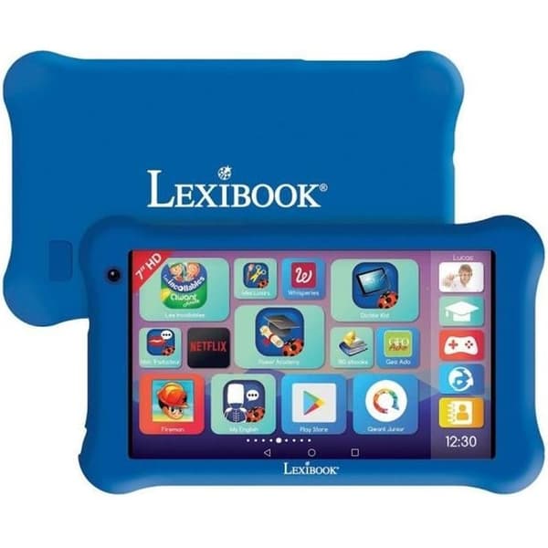 LEXIBOOK - LexiTab Master 7 - Utbildningsinnehåll, personligt gränssnitt och skyddsomslag (FR-version)