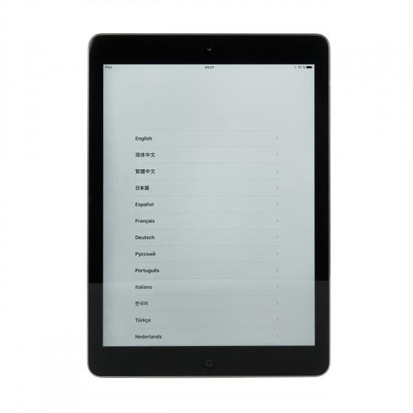 BEGAGNAD iPad Air 16GB Space Grey (max iOS 12 - stöder ej vissa appar)