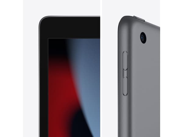 Apple iPad , 25,9 cm (10.2"), 2160 x 1620 pixlar, 64 GB, 3 GB, iPadOS 15, Grå
