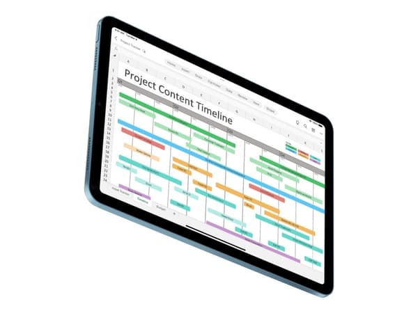 Apple iPad Air, 27,7 cm (10.9"), 2360 x 1640 pikseliä, 64 GB, 8 GB, iPadOS 15, Sininen