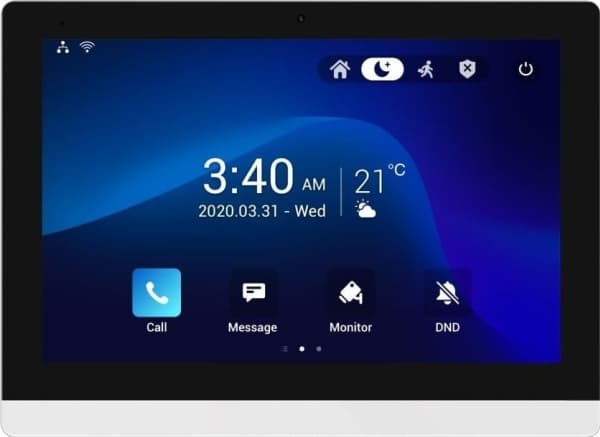 Monitor Allnet ALLNET (Akuvox C319) Pekskärm Tablet DS10 10 tum PoE med 4GB/16GB Android SIP WLAN