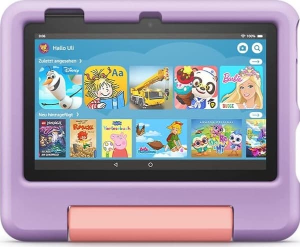 Amazon Fire 7 Kids Edition - Tabletti - 16 GB IPS (1024 x 600) - microSD-sisääntulo