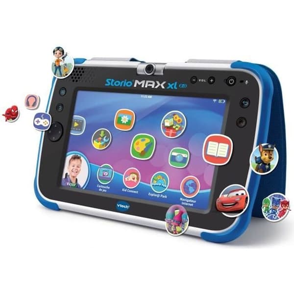 VTECH - Console Storio Max XL 2.0 7" Blå - Pedagogisk surfplatta för barn