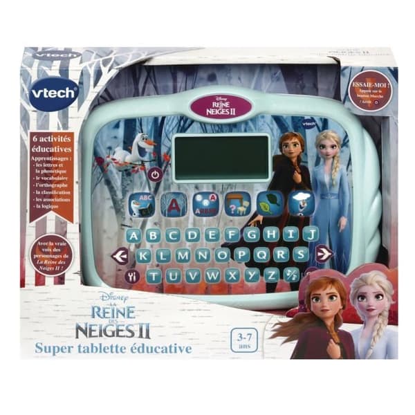 VTECH pedagogisk surfplatta - Fryst 2 - 3 till 7 år gammal - 7 pedagogiska aktiviteter