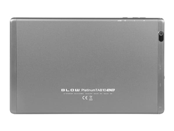 BLOW PlatinumTAB10, 25,6 cm (10.1"), 1920 x 1200 pixlar, 64 GB, 4 GB, Android 12, Svart, Grå